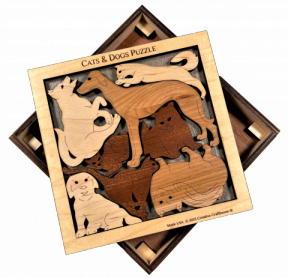 Dog - Wooden Jigsaw Puzzle for Advanced Players - Creative Various