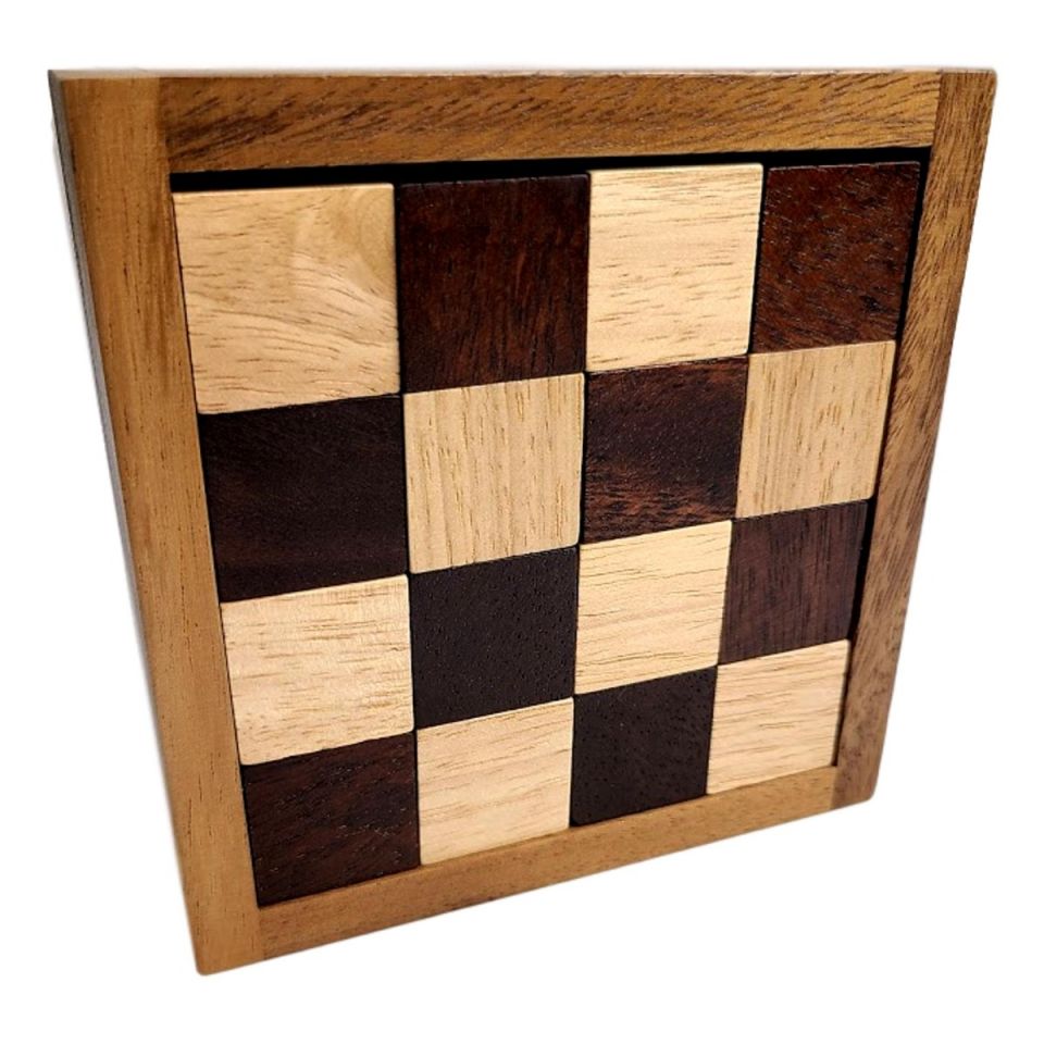 Devil's Square - difficult wooden puzzle