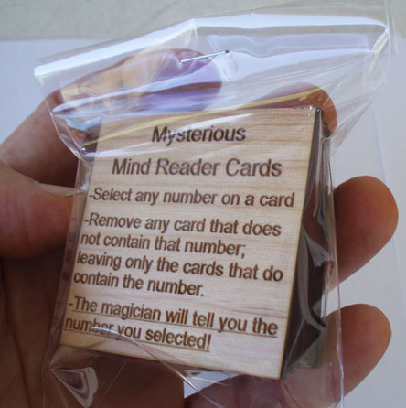 Mysterious Mind Reader Cards - Magic!