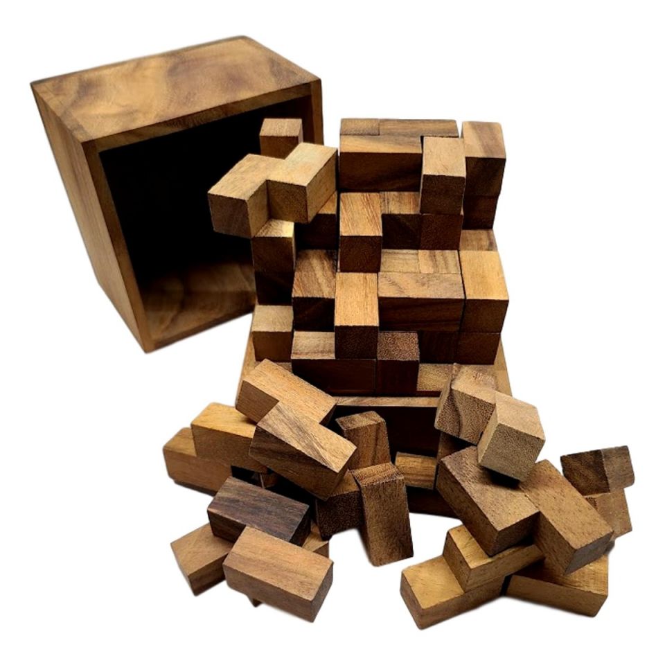 pijp Whitney deeltje Monster Z - 54 "Z" shaped pieces make 6x6x6 Cube